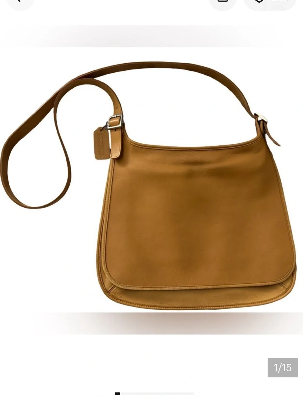 Coach crossbody smooth
